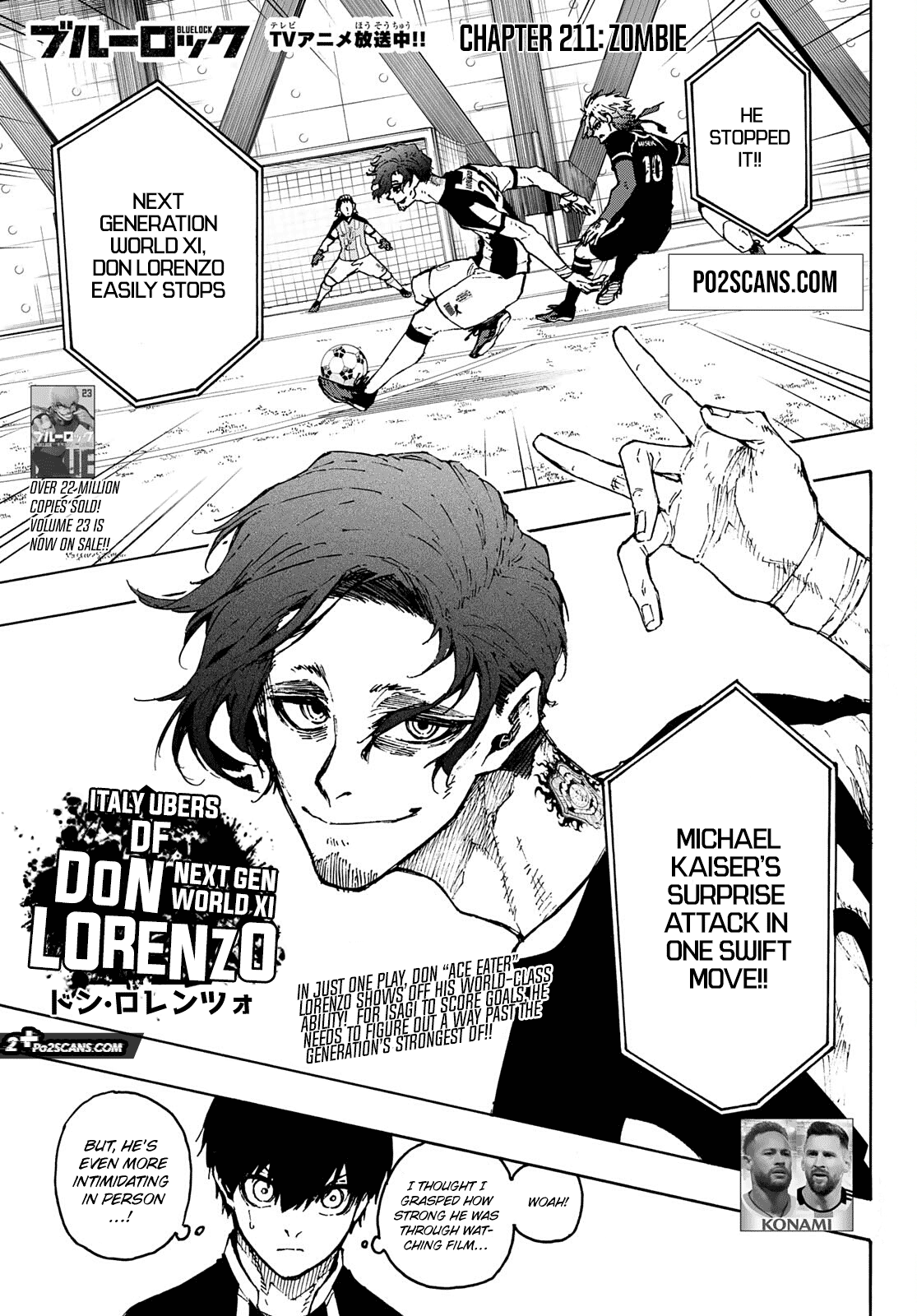 Blue Lock, Chapter 211 image 02